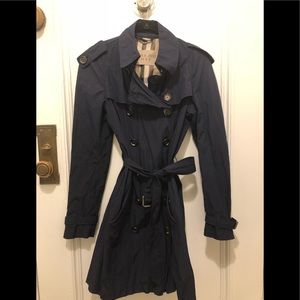 Burberry Trenchcoat Navy Blue